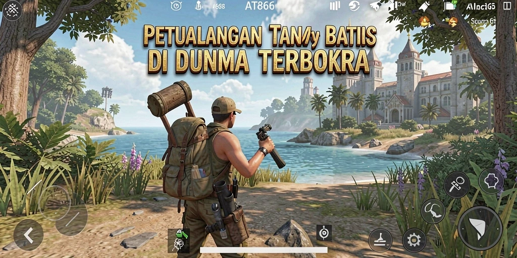 Tampilan menakjubkan saat menjelajahi dunia Open World.