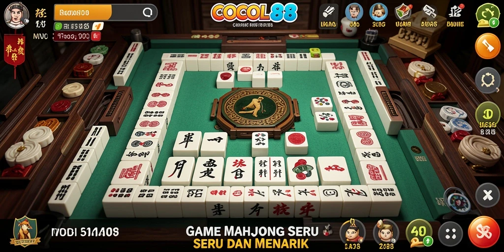 Tampilan gameplay COCOL88 yang menarik dan dinamis.