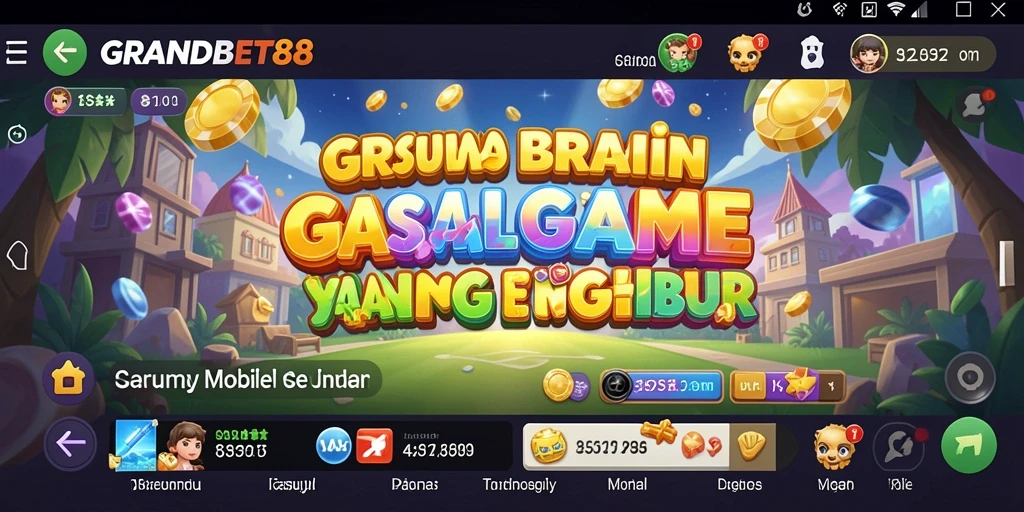 Tampilan gameplay menarik dari GRANDBET88 yang seru.