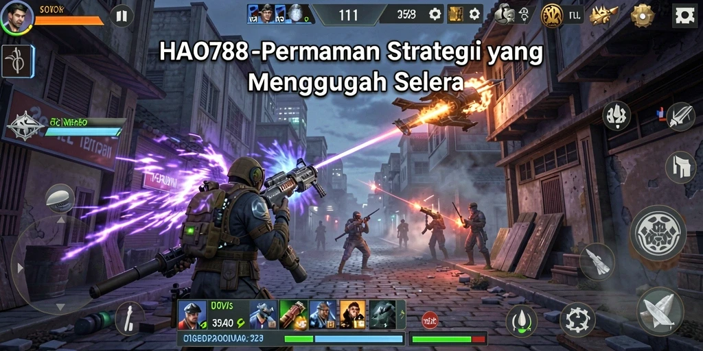 Tampilan gameplay strategis HAO788 yang menantang dan seru.