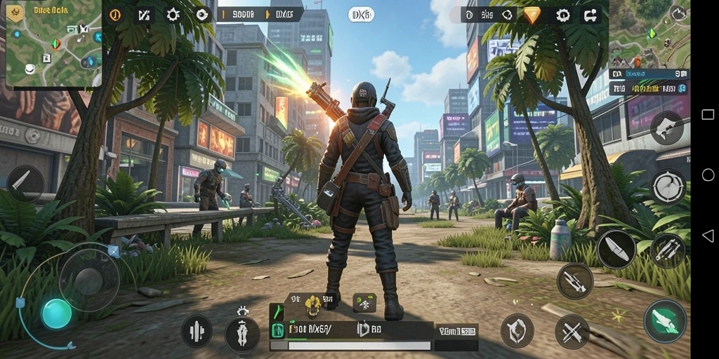 Tampilan gameplay simulasi yang memukau dan interaktif di IDX66.
