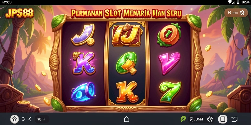 Screenshot JPS88 menampilkan grafis Slot yang menarik dan gameplay yang dinamis.