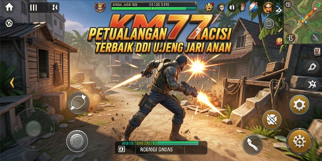 Gameplay seru KM777 dengan aksi mendebarkan.