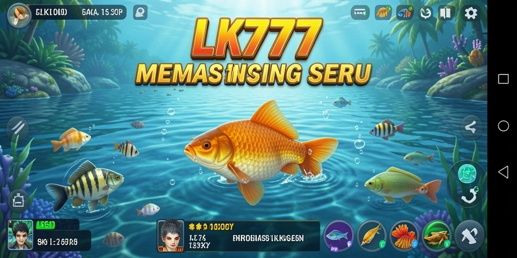 Screenshot LK777 menunjukkan aksi memancing yang seru dan menantang.