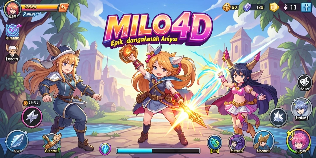Tangkapan layar gameplay <strong>MILO4D</strong>, menunjukkan aksi seru dalam dunia Anime.