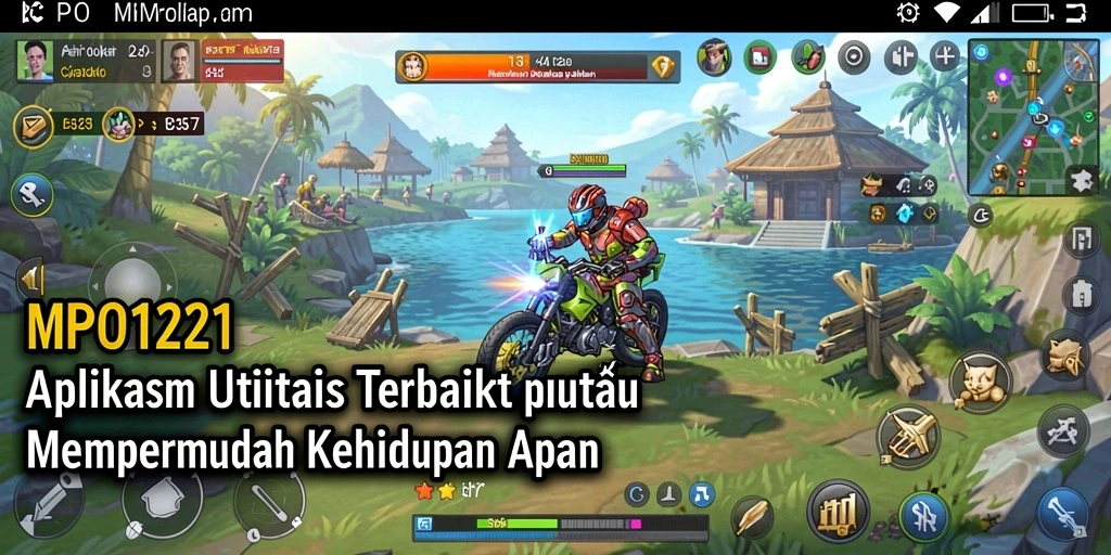 Screenshot MPO1221 menampilkan antarmuka aplikasi Utility yang intuitif dan fungsional.