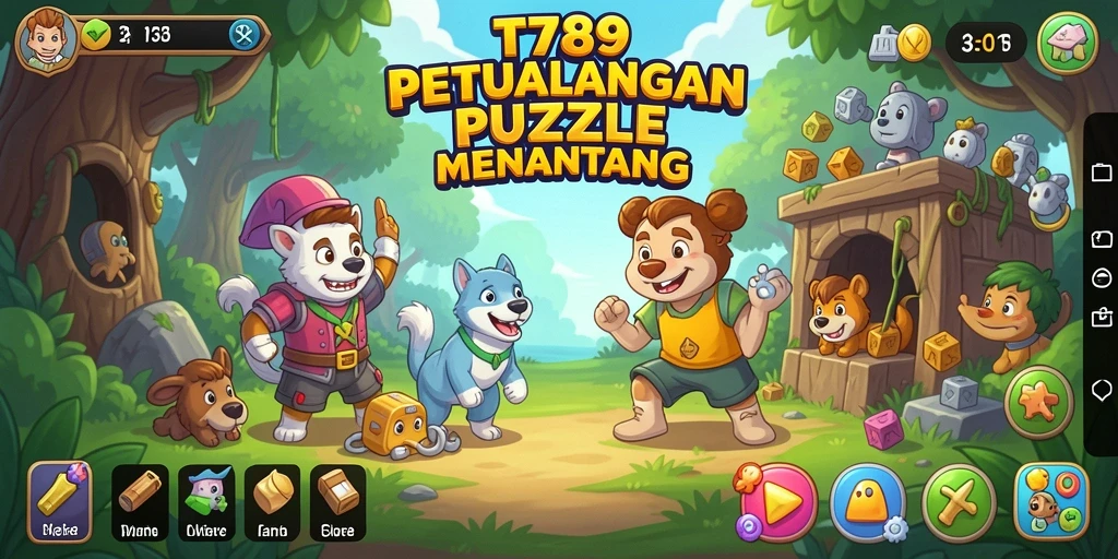 Screenshot TT789 menampilkan gameplay Puzzle yang menantang dan menyenangkan.